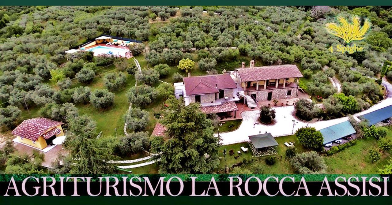 Agriturismo La Rocca Assisi Villa Petrignano Esterno foto